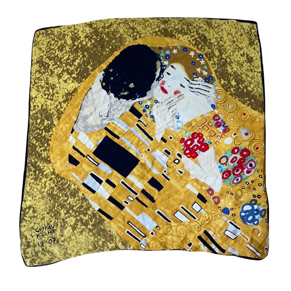GUSTAV KLIMT The Kiss Silk Scarf